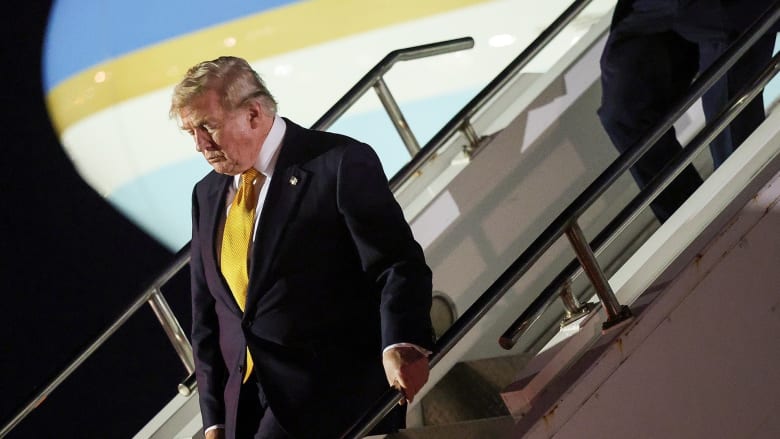 Trump Returns From NATO on Old Air Force One Amid Iran Threat