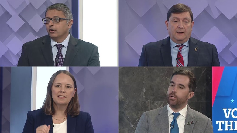 Maine Democratic Senate candidates discuss how they would face Sen. Susan Collins