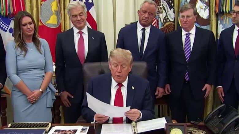 Trump bans CNN, MS NOW, Politico from White House