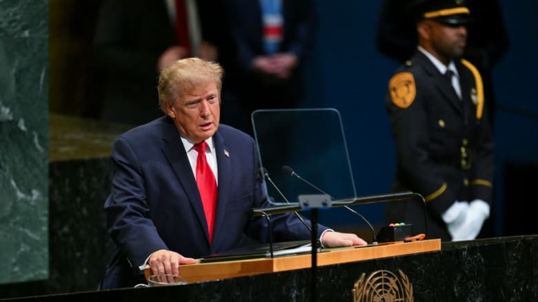 Trump calls Iran 'bully of the Middle East' in address to United Nations
