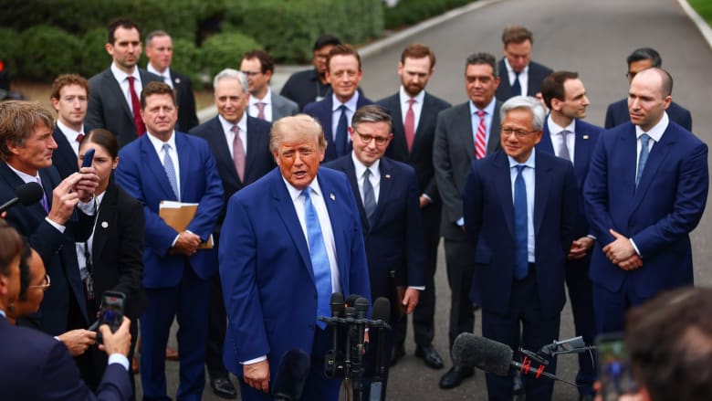 Trump and tech leaders sign ‘morally binding’ AI agreement