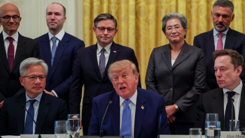 President Trump’s AI regulation accord with top tech CEOs appears ‘purely voluntary’