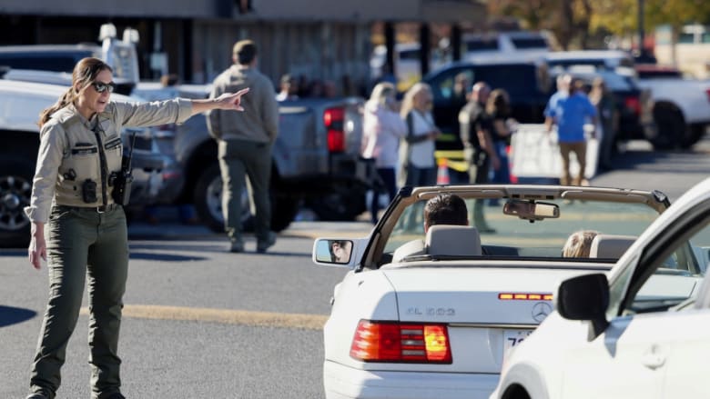 FBI officers on the scene at Oregon elementary school following shooting