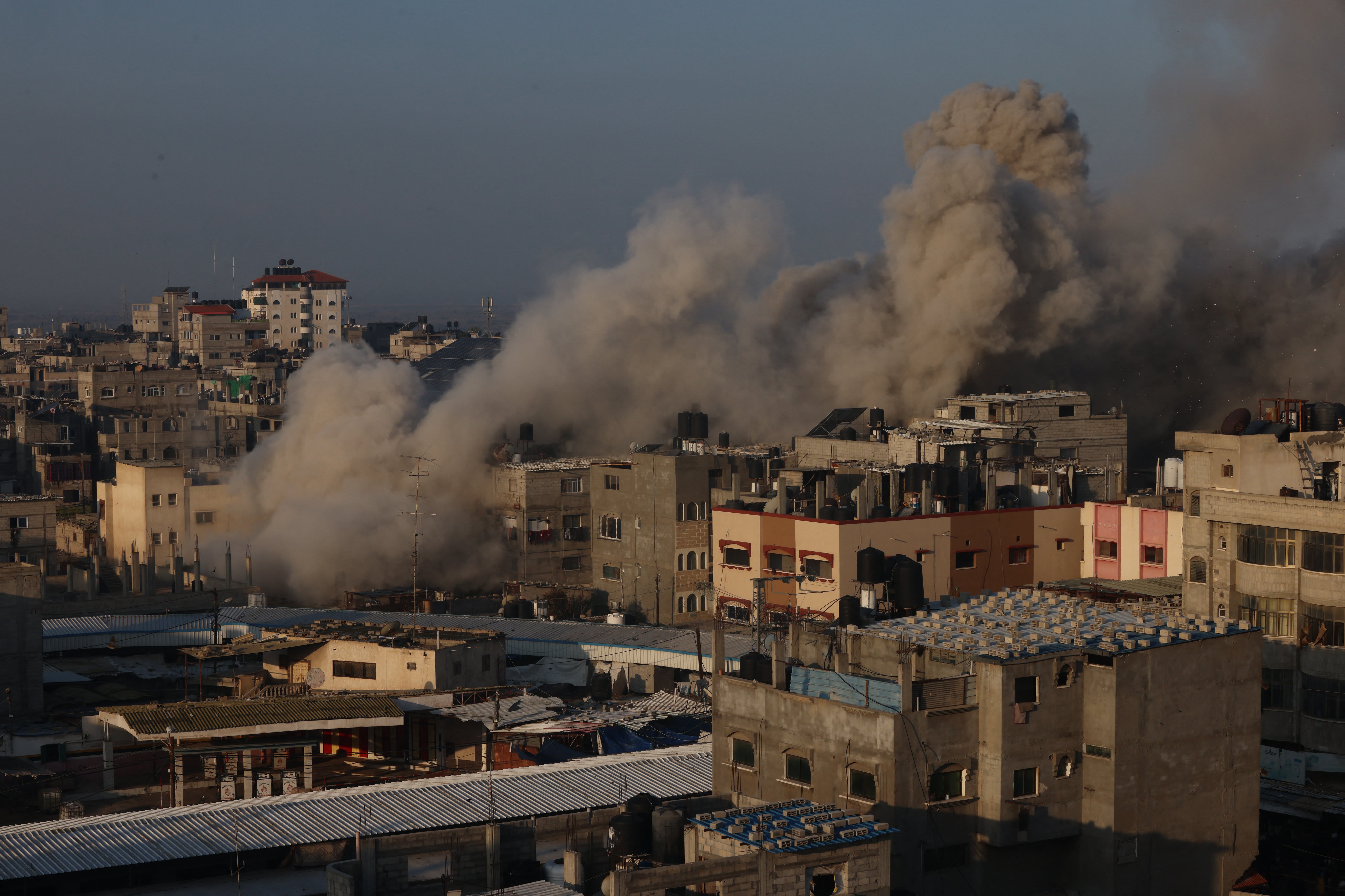 Image: TOPSHOT-ISRAEL-PALESTINIAN-CONFLICT-STRIKES
