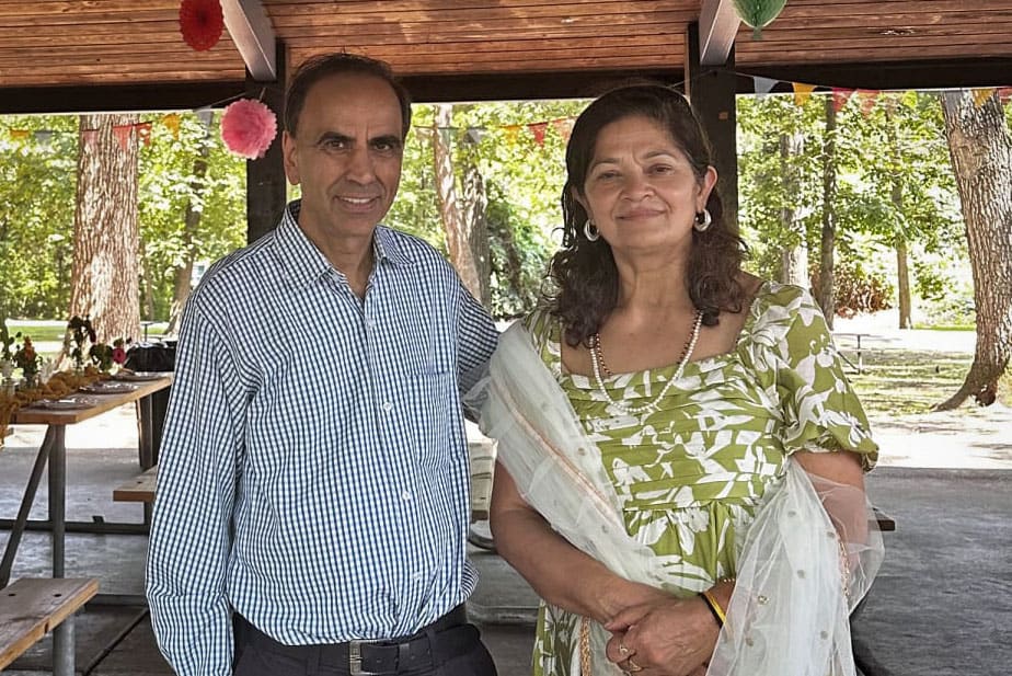 Ramesh Sharma, left, and Neelam K. Sharma, two U.S. citizens missing following the Nepal flooding.