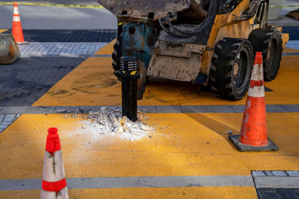Crews Begin Reconstructing Black Lives Matter Plaza