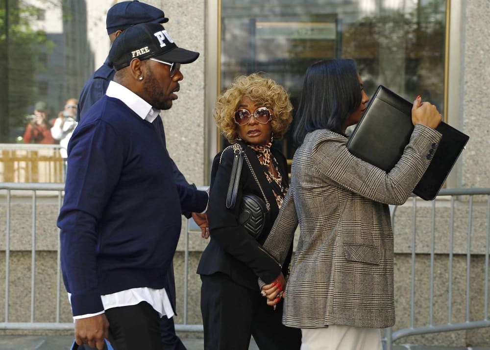 Janice Combs, mother of Sean Combs, arrives for the continuation of the jury selection phase of the Combs' trial at the Southern District Manhattan Federal court on May 12, 2025 in New York.