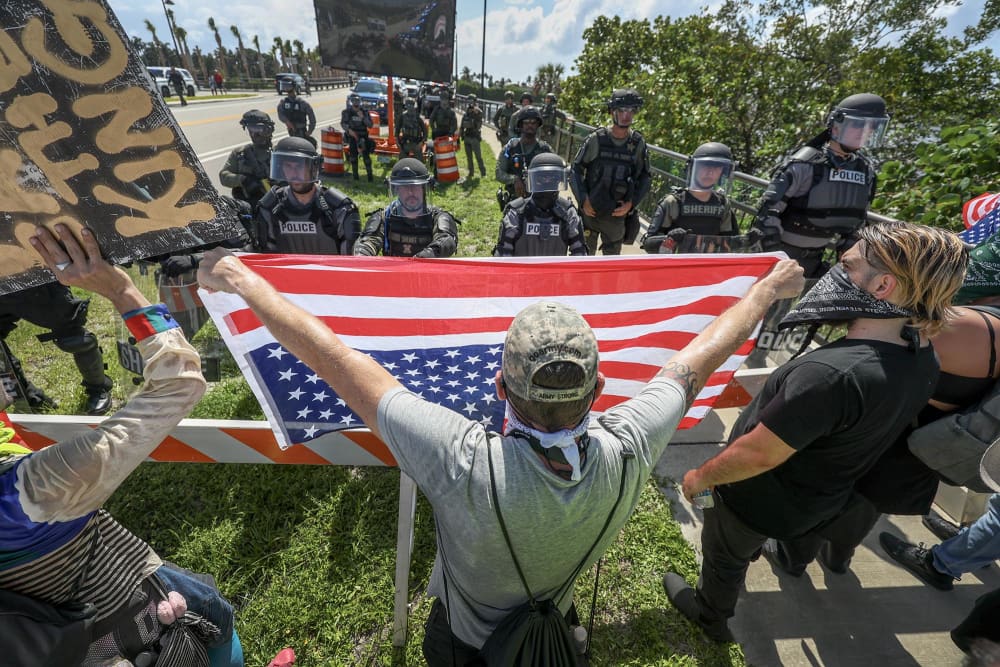Image: Anti-Trump "No Kings" Protests Take Place Across The Country