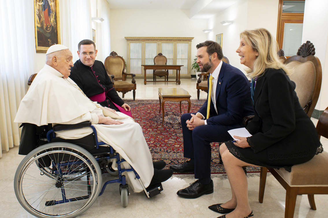 Pope Francis JD Vance