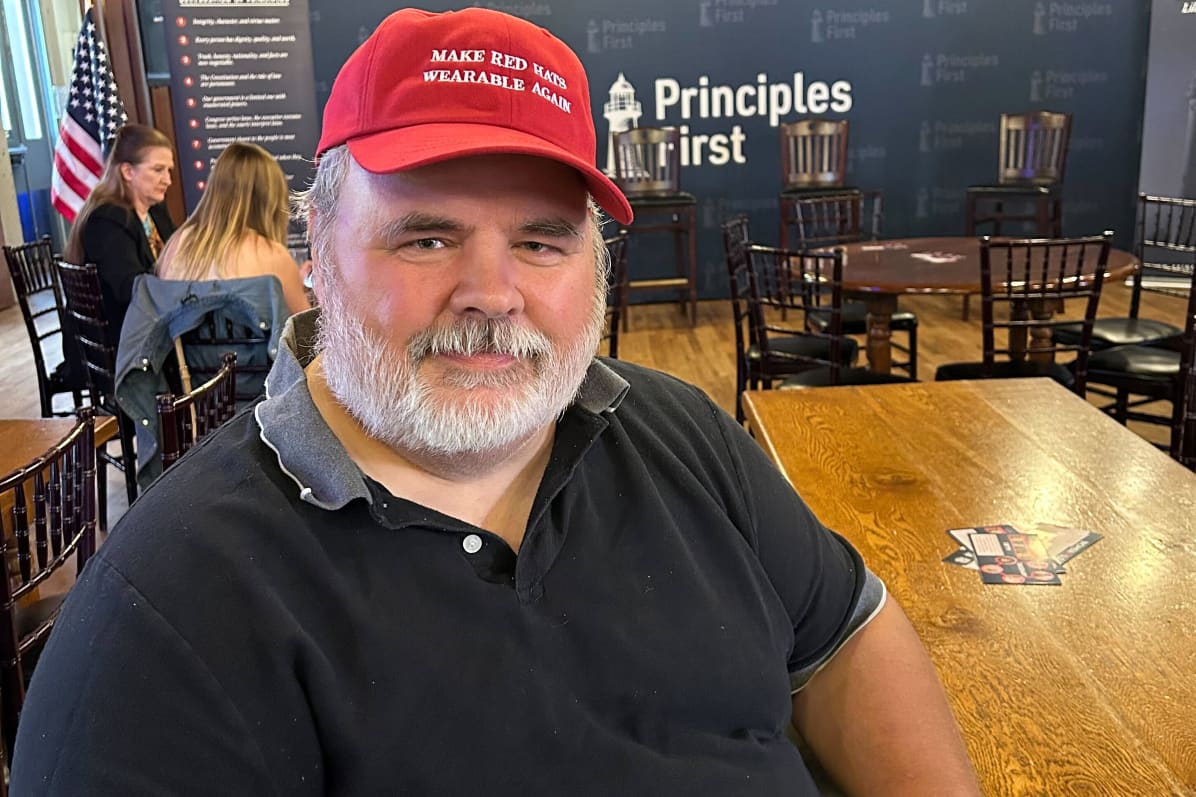 James Wigderson at the Pabst Brewing Company in Milwaukee.