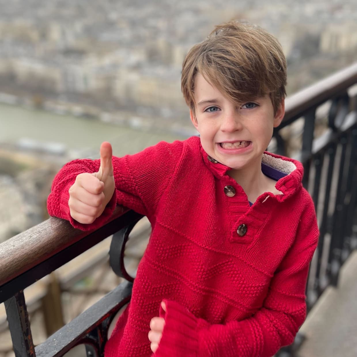 8-year-old Fletcher Merkel.