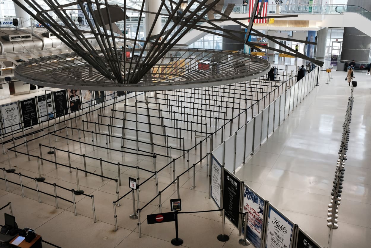 Image: Global Travel Slows Significantly Due To Coronavirus Outbreak