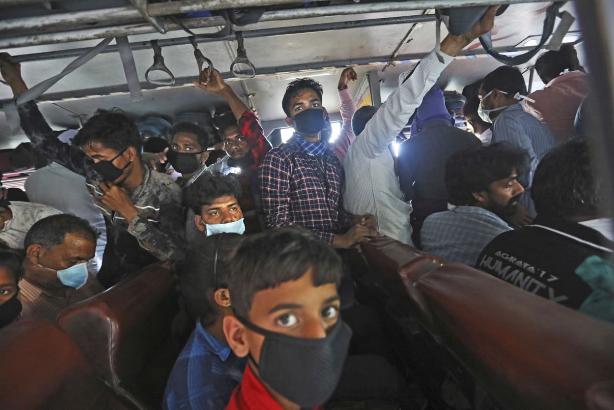 Migrant daily wage laborers in India