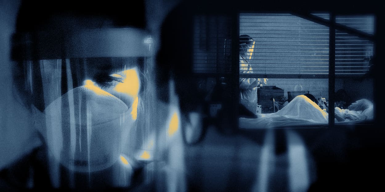 Image: Nursing homes are struggling with a lack of personal protective equipment as they care for vulnerable residents.