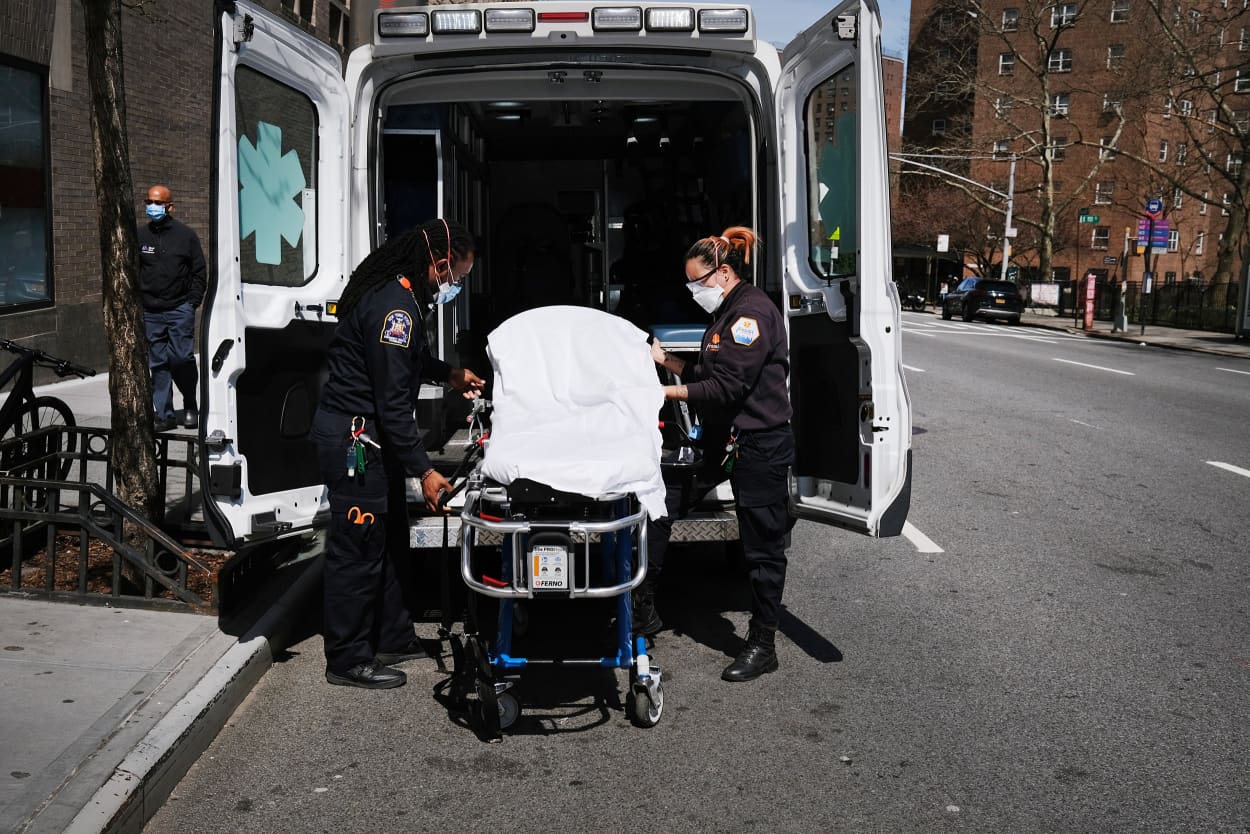 Image: Coronavirus Pandemic Causes Climate Of Anxiety And Changing Routines In America