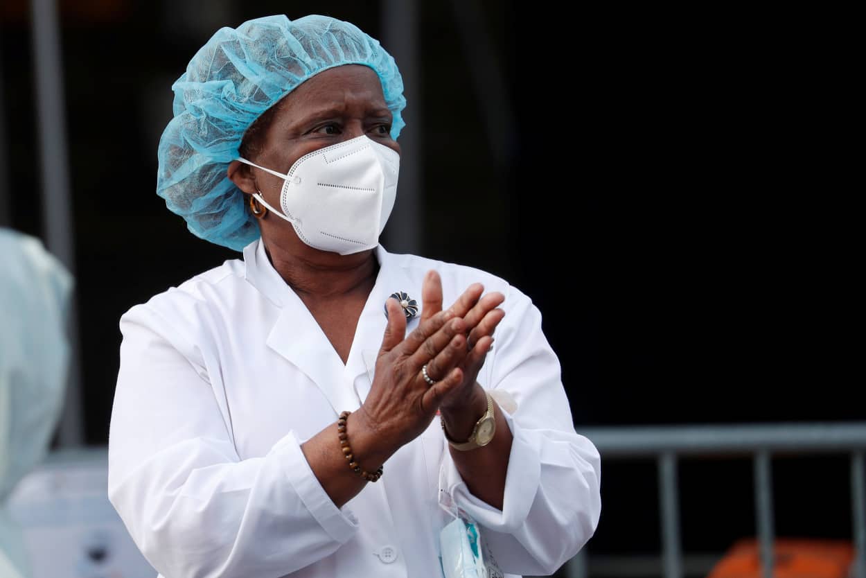 Image: Coronavirus disease (COVID-19) outbreak, in New York