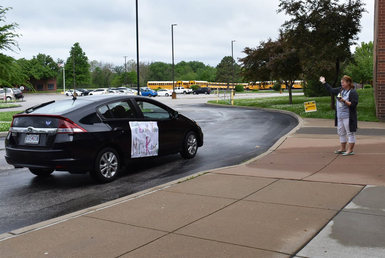 Image: Principal retirement party