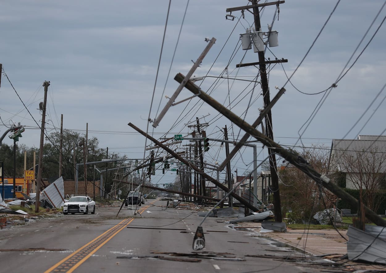 Image: Hurricane Laura aftermath in Lake Charles Louisiana