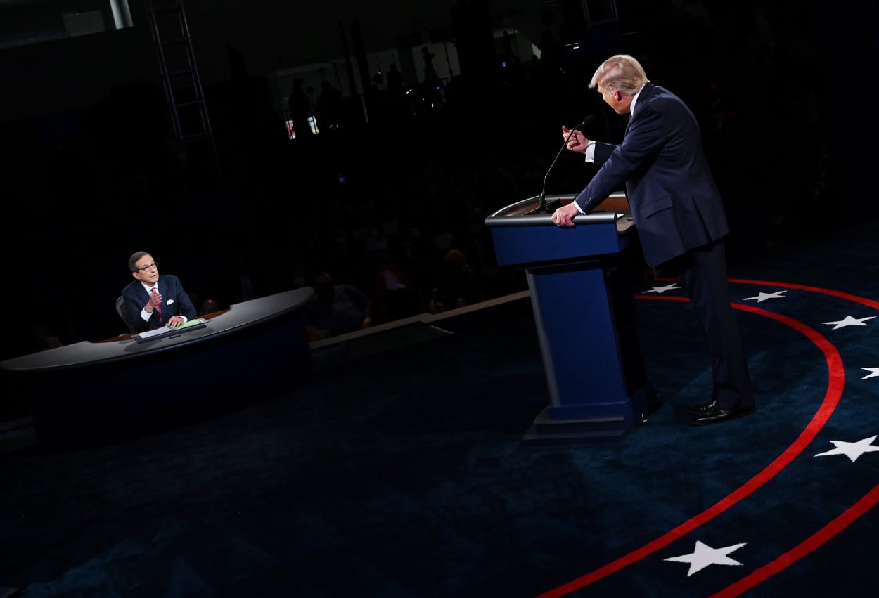 Image: Presidential debate in Cleveland
