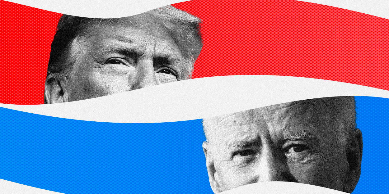 Image: President Donald Trump and Joe Biden will participate in a final presidential debate on Thursday night.