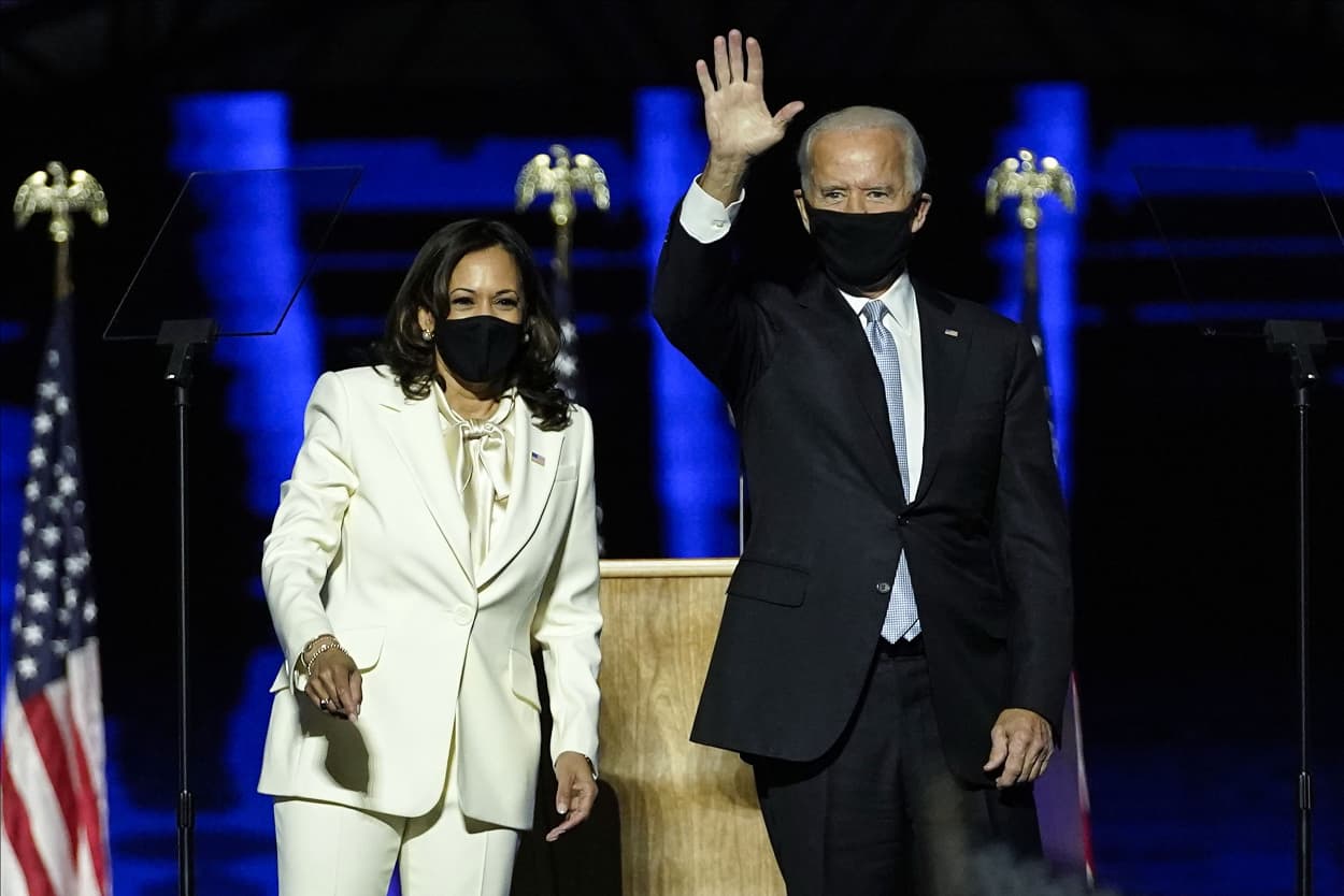 Image: Joe Biden, Kamala Harris, mask