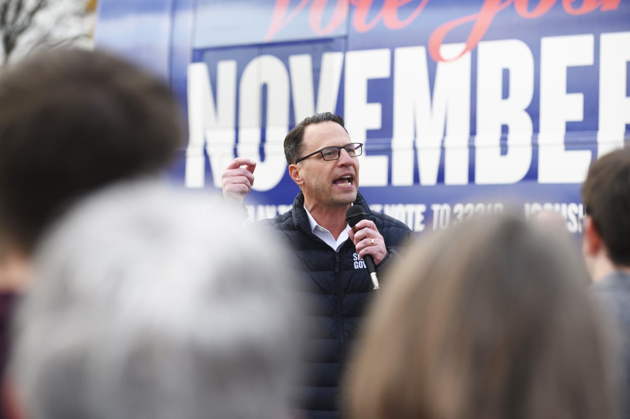 Pennsylvania Democratic Gubernatorial candidate Josh Shapiro
