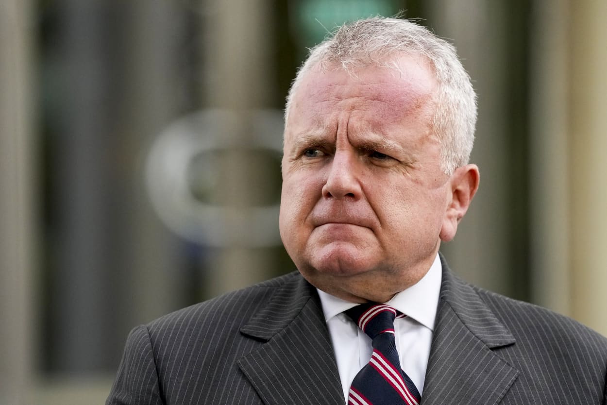 John Sullivan, then-U.S. ambassador to Russia, in Moscow on June 28, 2021.