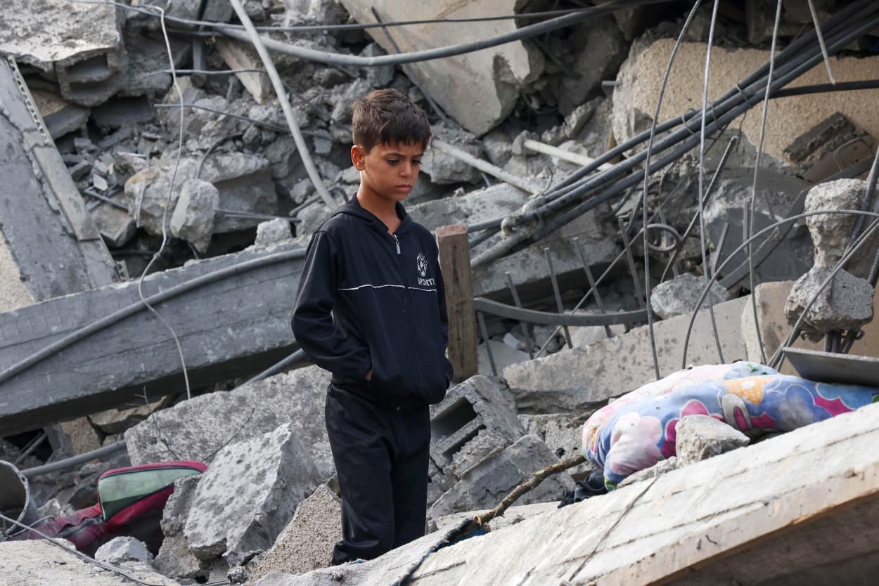 Israeli Strike on Gaza in Rafah