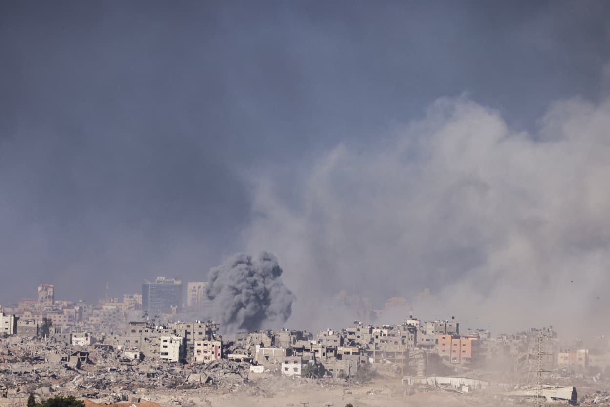 Northern Gaza Israeli Shelling