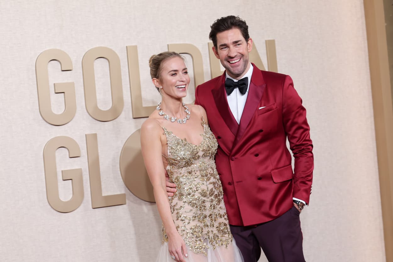 Image: Emily Blunt and John Krasinski