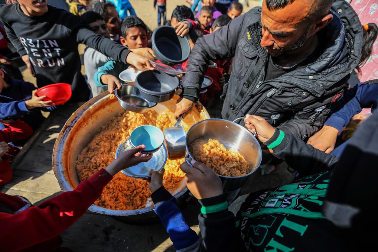 Image: Heavy IDF Strikes On Southern Gaza, As Deal Reached For Humanitarian Aid