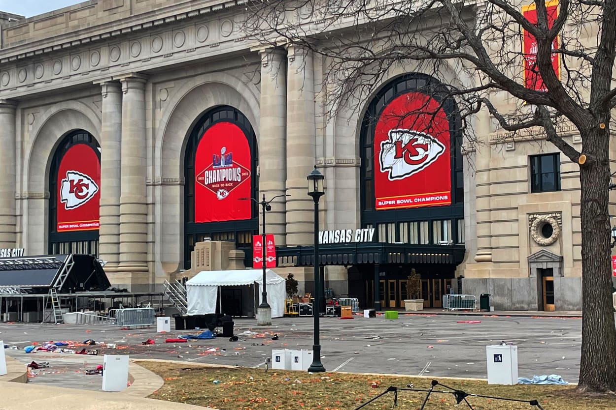 Aftermath of Kansas City shooting