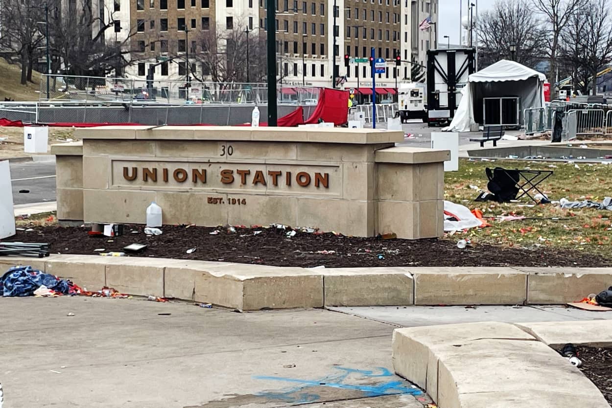 Aftermath of Kansas City shooting
