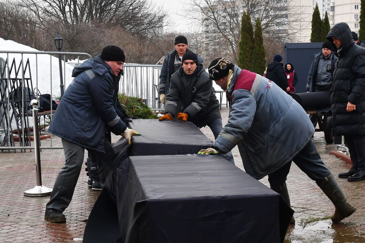 Navalny Funeral Moscow