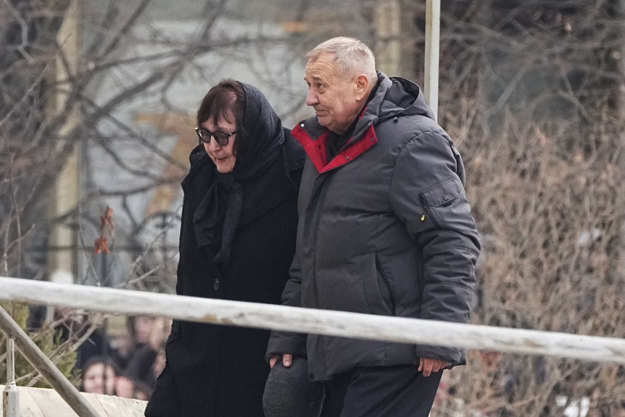 Relatives and supporters of Alexei Navalny are bidding farewell to the opposition leader at a funeral in southeastern Moscow, following a battle with authorities over the release of his body after his still-unexplained death in an Arctic penal colony.