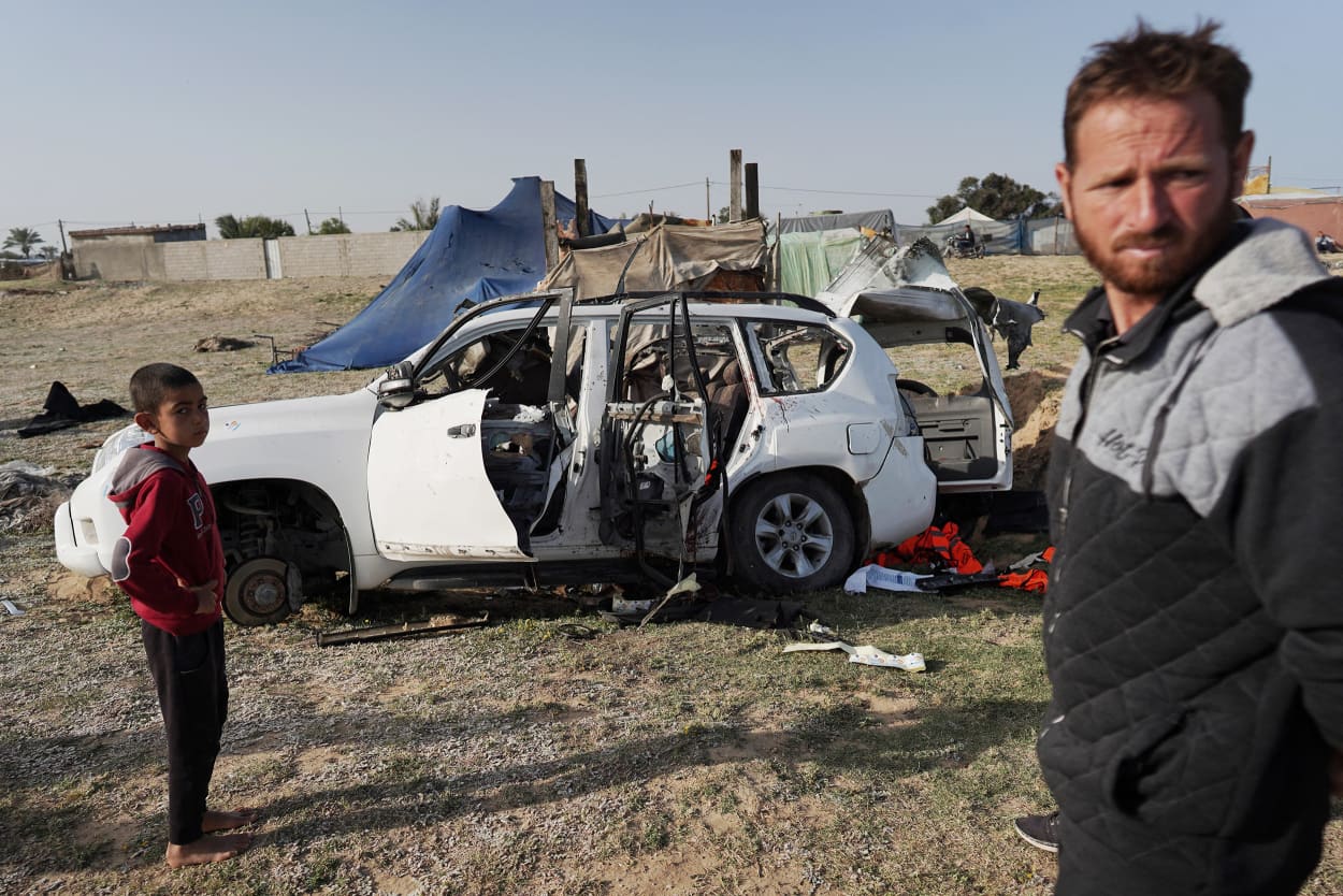 World Central Kitchen vehicles struck in Gaza