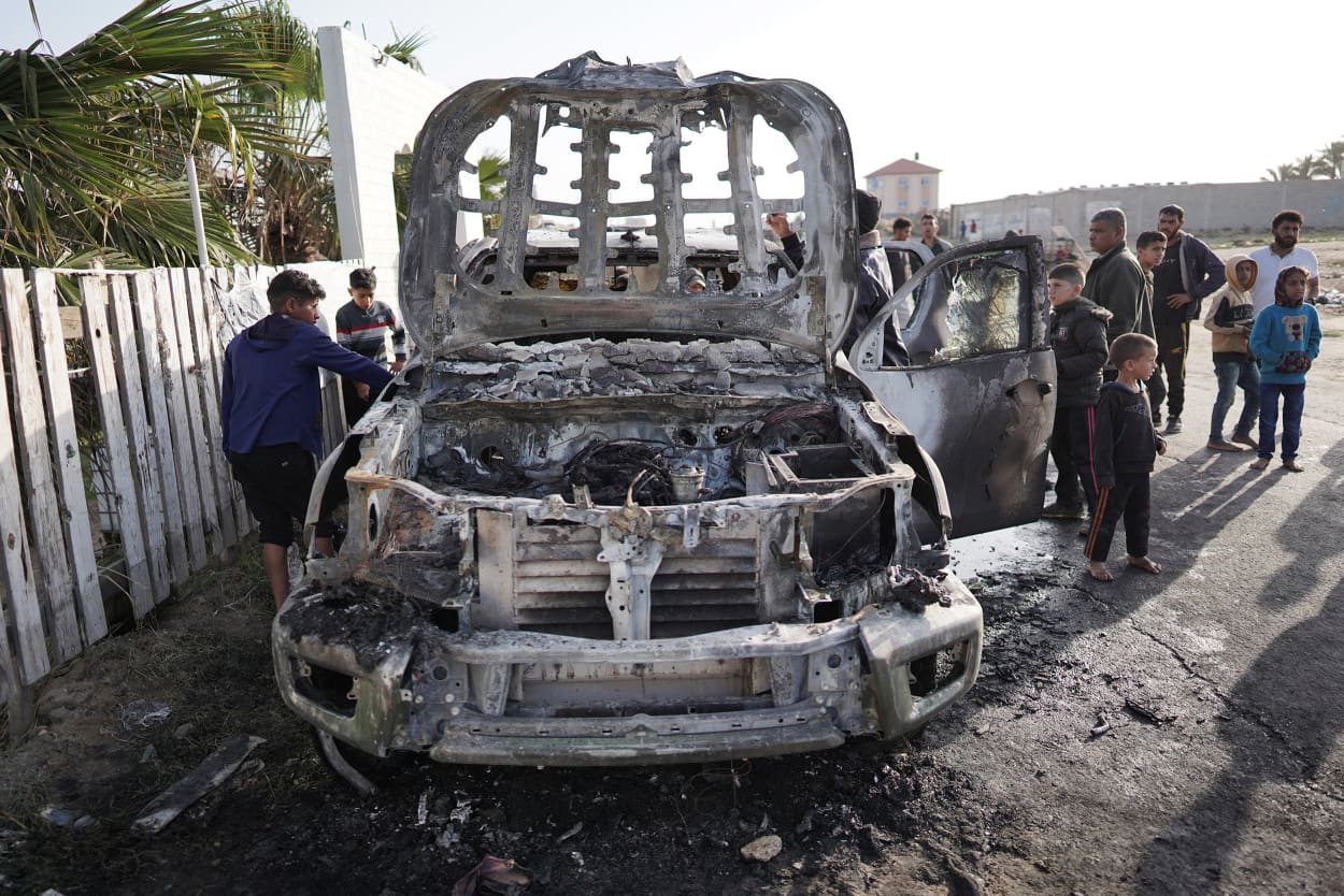 The international food aid charity said on April 2 it was pausing its Gaza aid operations after seven of its staff were killed in a "targeted Israeli strike" as they unloaded desperately needed food aid delivered by sea from Cyprus.