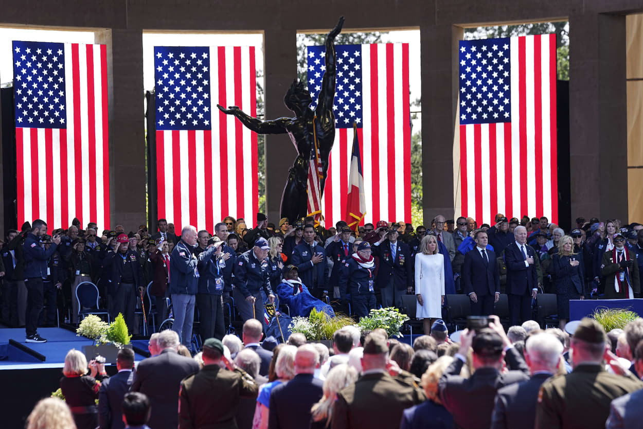 World War II veterans from across the United States as well as Britain and Canada are in Normandy this week to mark 80 years since the D-Day landings that helped lead to Hitler's defeat. 