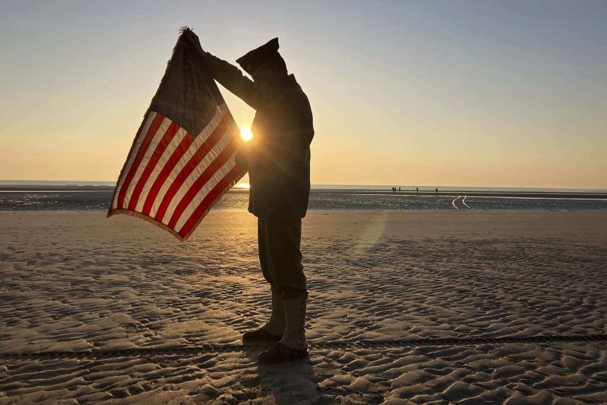 As the sun sets on the D-Day generation, it's rising again over Normandy beaches where soldiers fought and died exactly 80 years ago, kicking off intense anniversary commemorations Thursday against the backdrop of renewed war in Europe, in Ukraine. 
