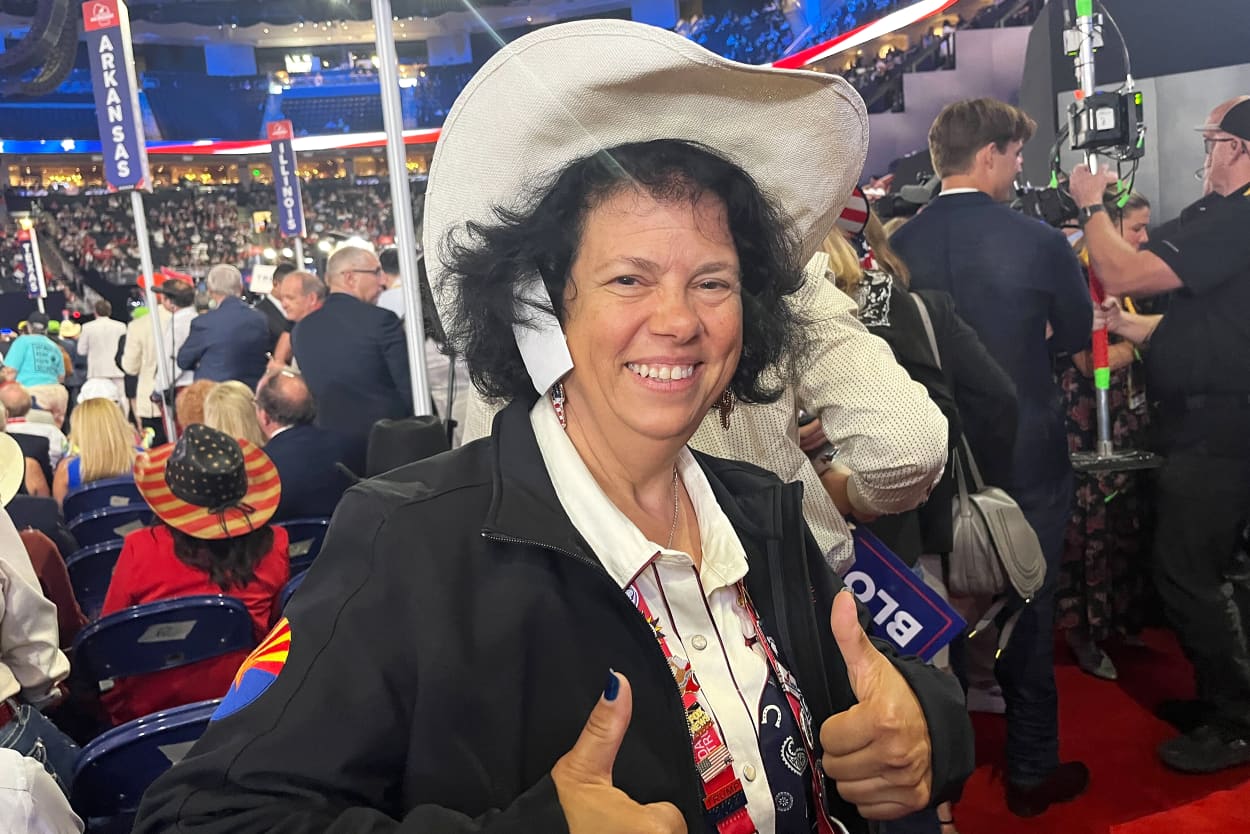 rnc day 2 politics political GOP convention trump supporter