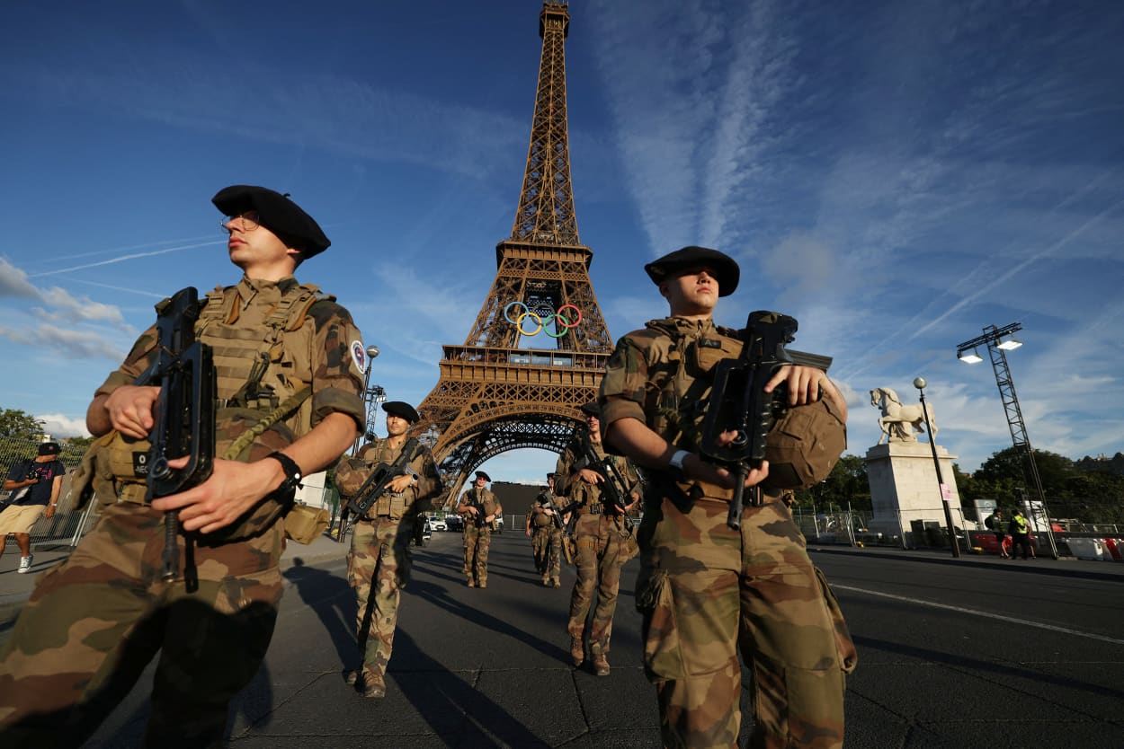 Paris Olympics Security