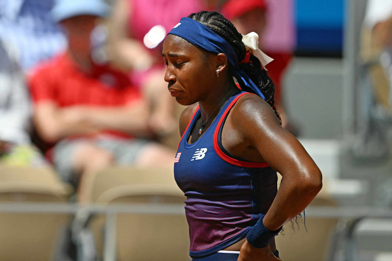 Coco Gauff Paris Olympics
