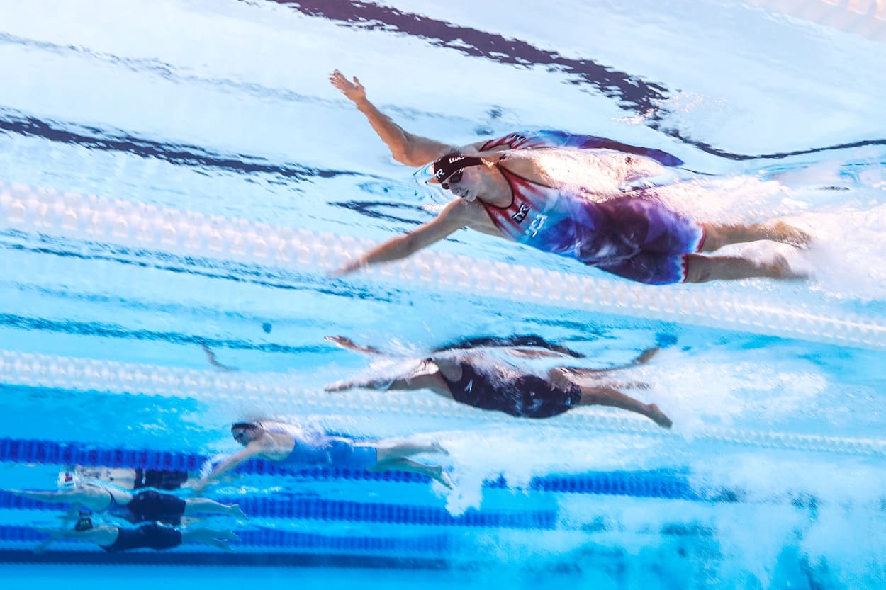 Image: Katie Ledecky of Team United States