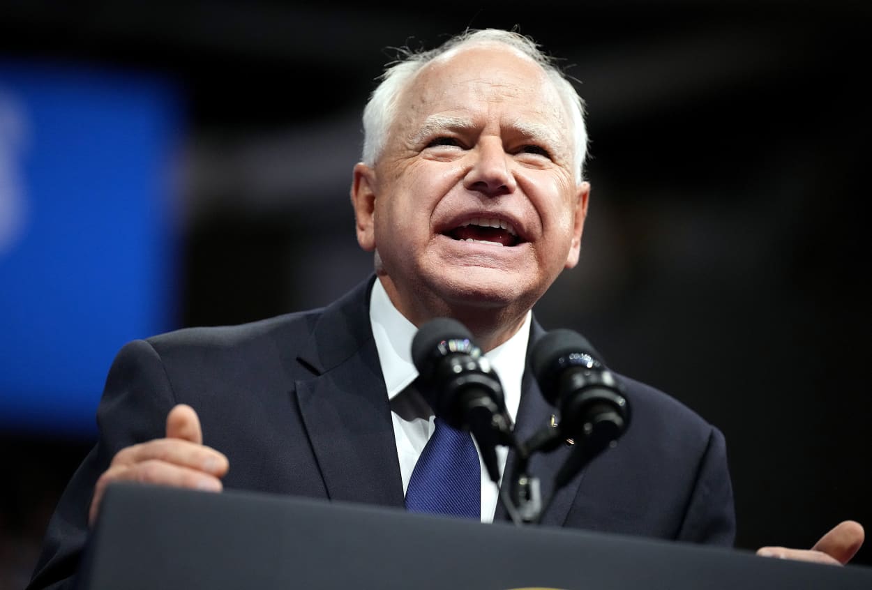 Image: Tim Walz politics political politician