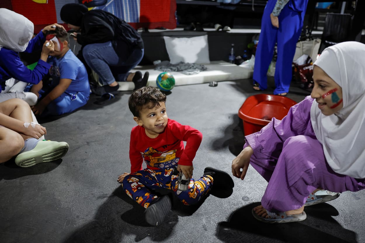 Beirut's legendary Skybar goes from club to displacement shelter