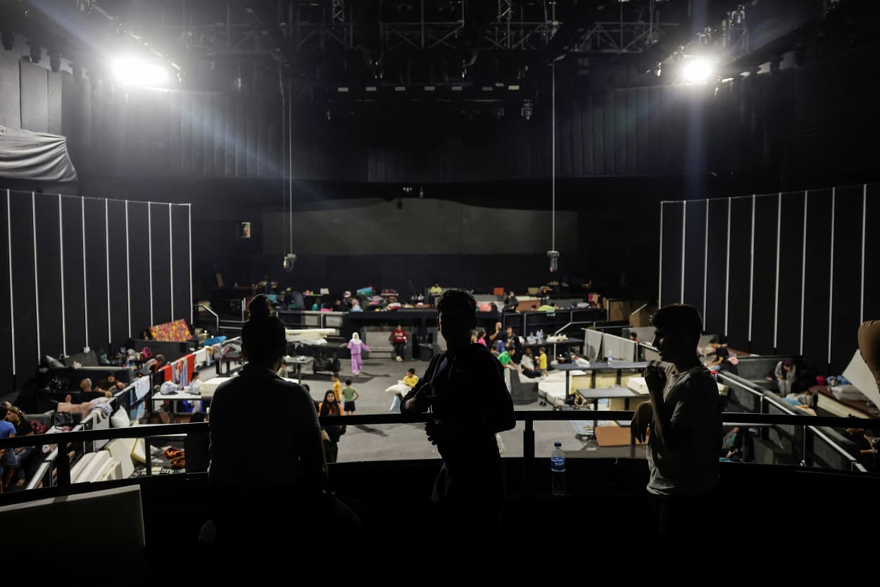 Beirut's legendary Skybar goes from club to displacement shelter