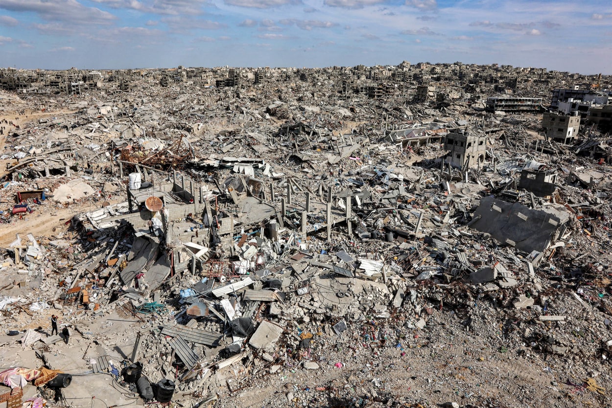 The long-awaited ceasefire in the Israel-Hamas war was delayed January 19 after Prime Minister Benjamin Netanyahu said at the last minute that it would not take effect until the Palestinian militant group provided a list of the hostages to be released.