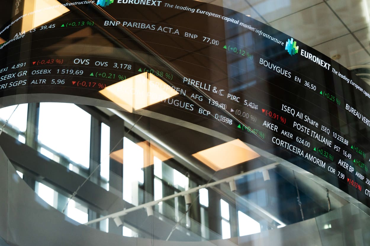 France's Euronext NV as US Tariffs Angst Shifts European Markets