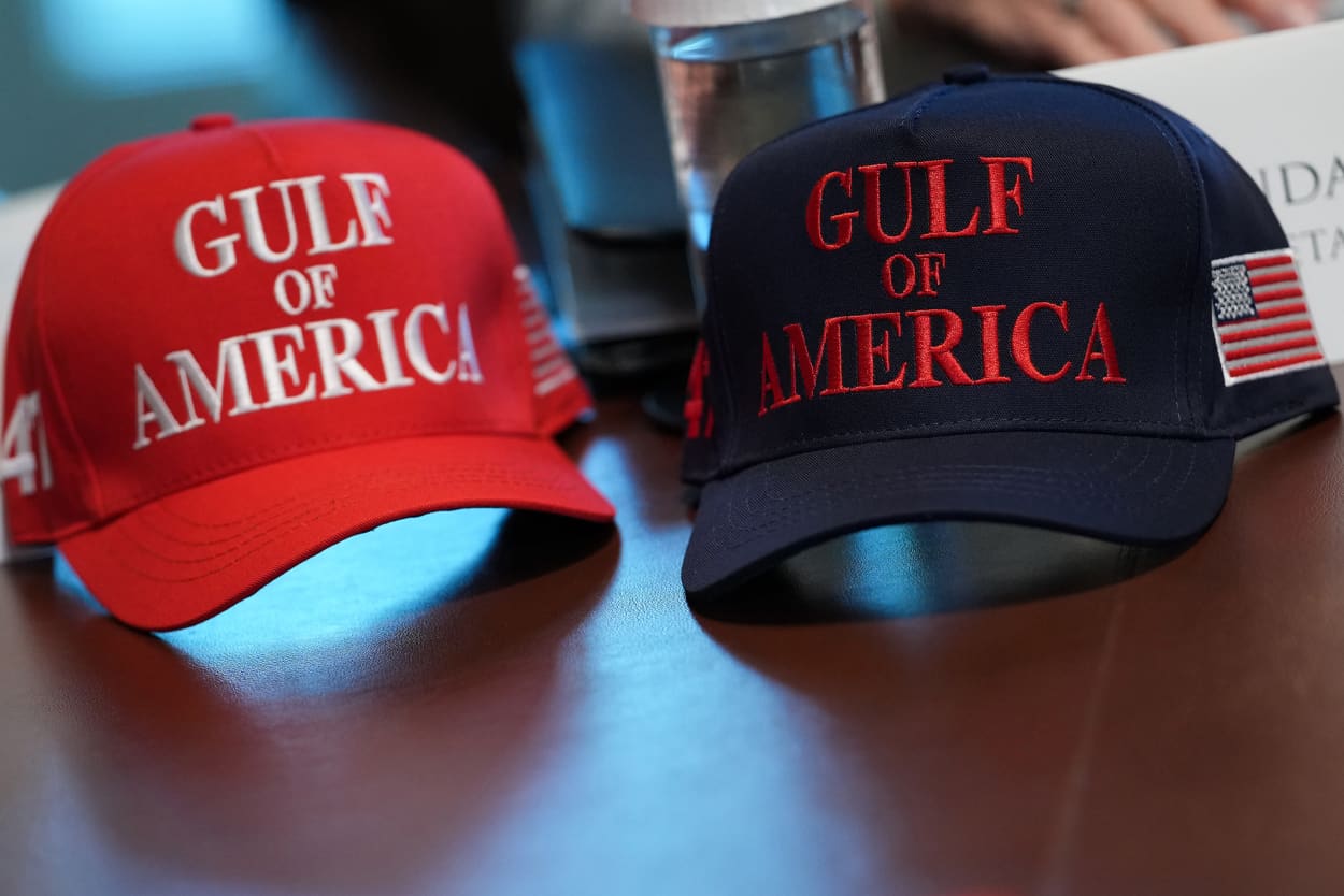 Gulf of America hats