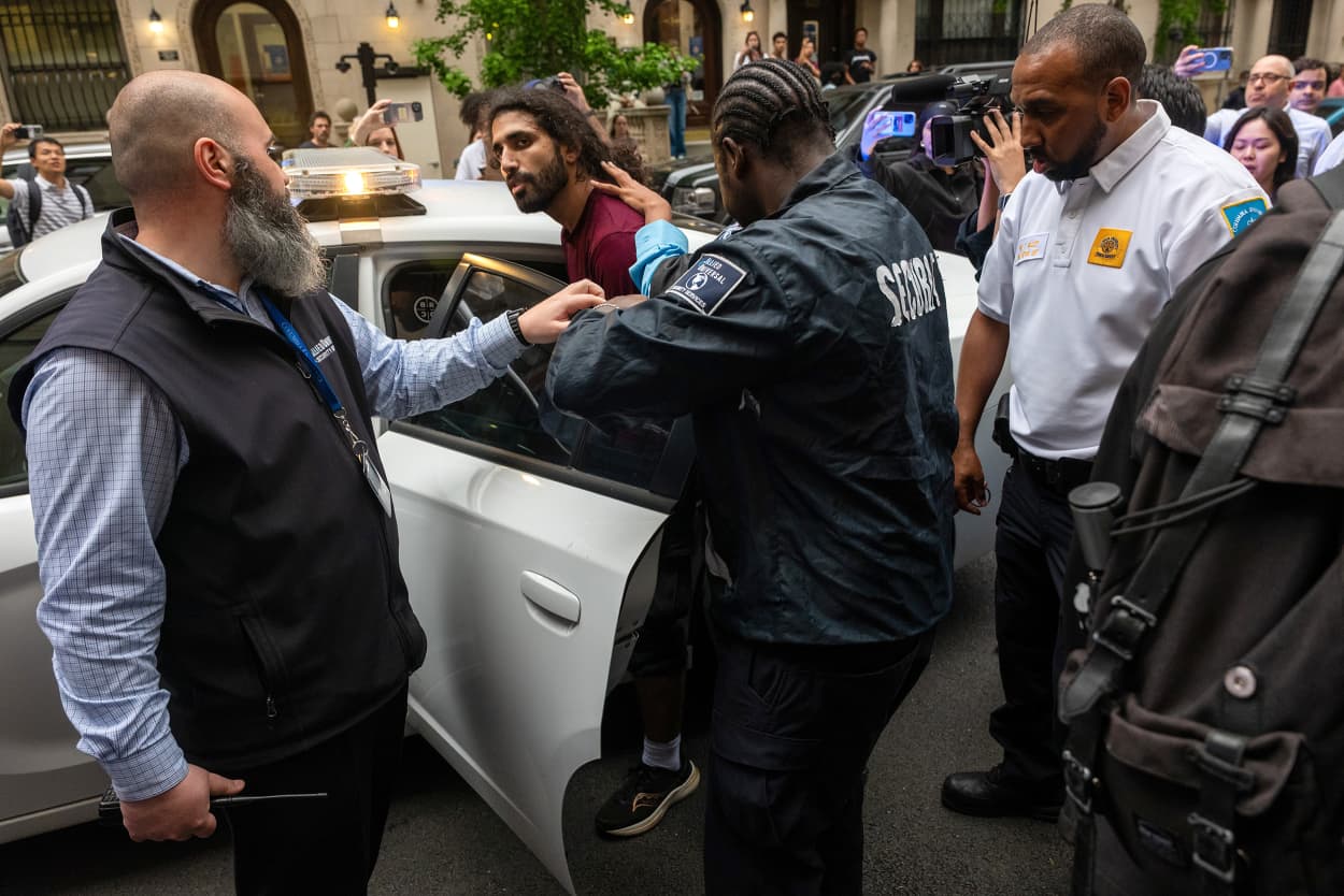 Image: Pro-Palestine Protesters Takeover Columbia University's Butler Library